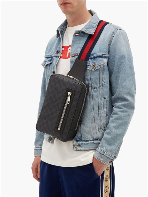 gucci cross body for men|Gucci crossbody bag for men.